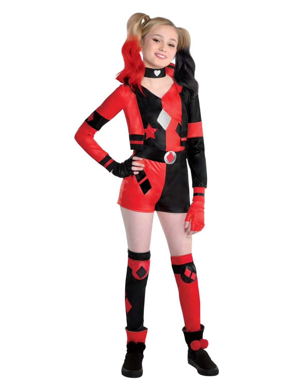 DC Harley Quinn Girl’s Halloween Costume Medium 8/10